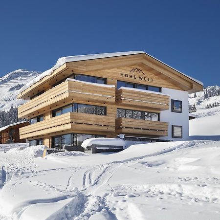 Chalet Hohe Welt - Luxury Apartments 莱赫阿尔贝格 外观 照片