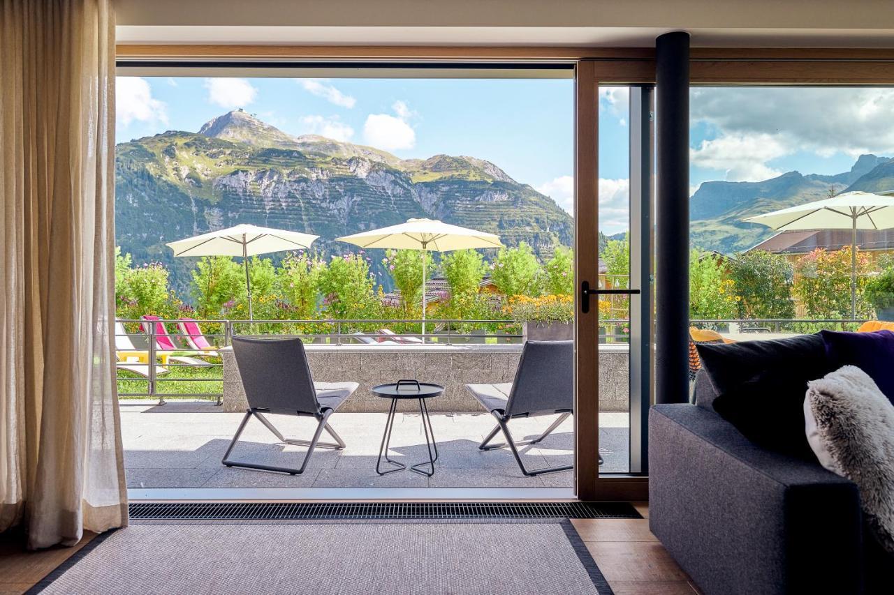 Chalet Hohe Welt - Luxury Apartments 莱赫阿尔贝格 外观 照片