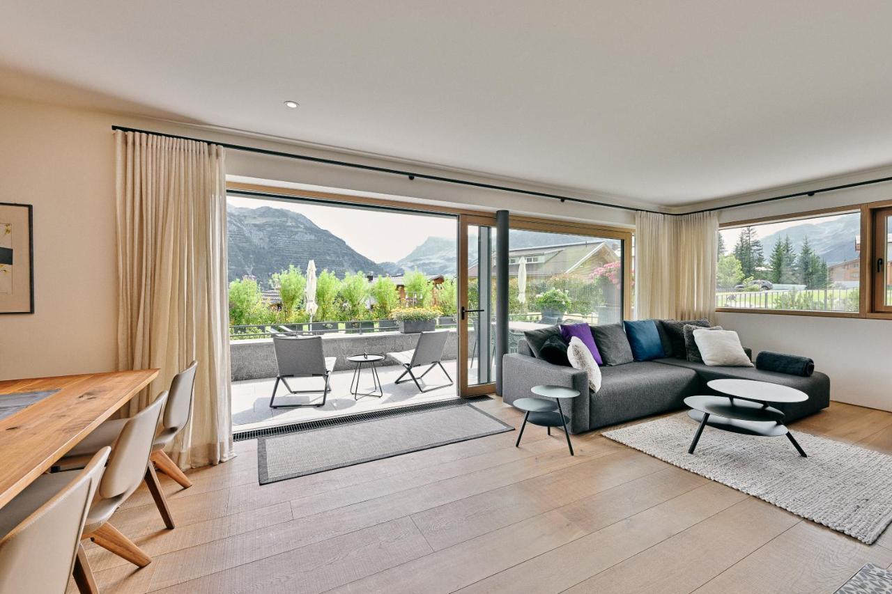 Chalet Hohe Welt - Luxury Apartments 莱赫阿尔贝格 外观 照片