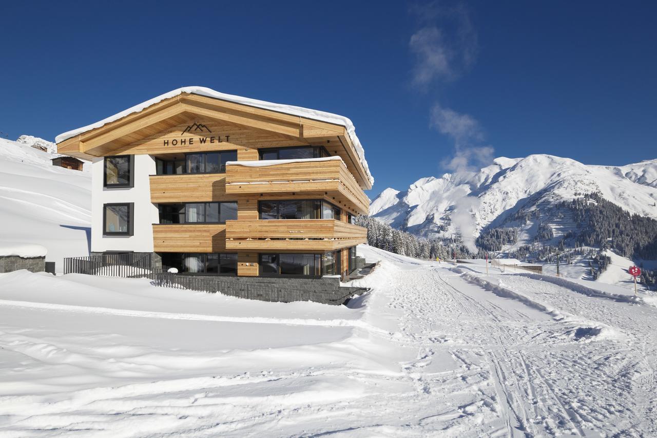 Chalet Hohe Welt - Luxury Apartments 莱赫阿尔贝格 外观 照片