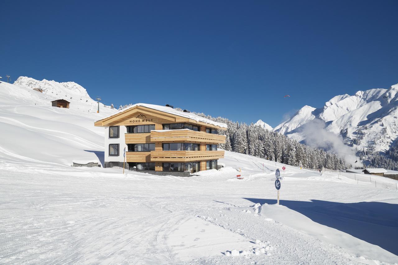 Chalet Hohe Welt - Luxury Apartments 莱赫阿尔贝格 外观 照片