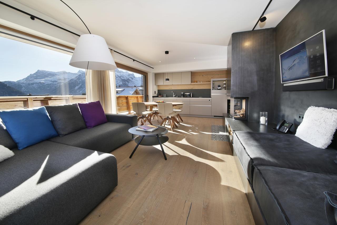 Chalet Hohe Welt - Luxury Apartments 莱赫阿尔贝格 外观 照片