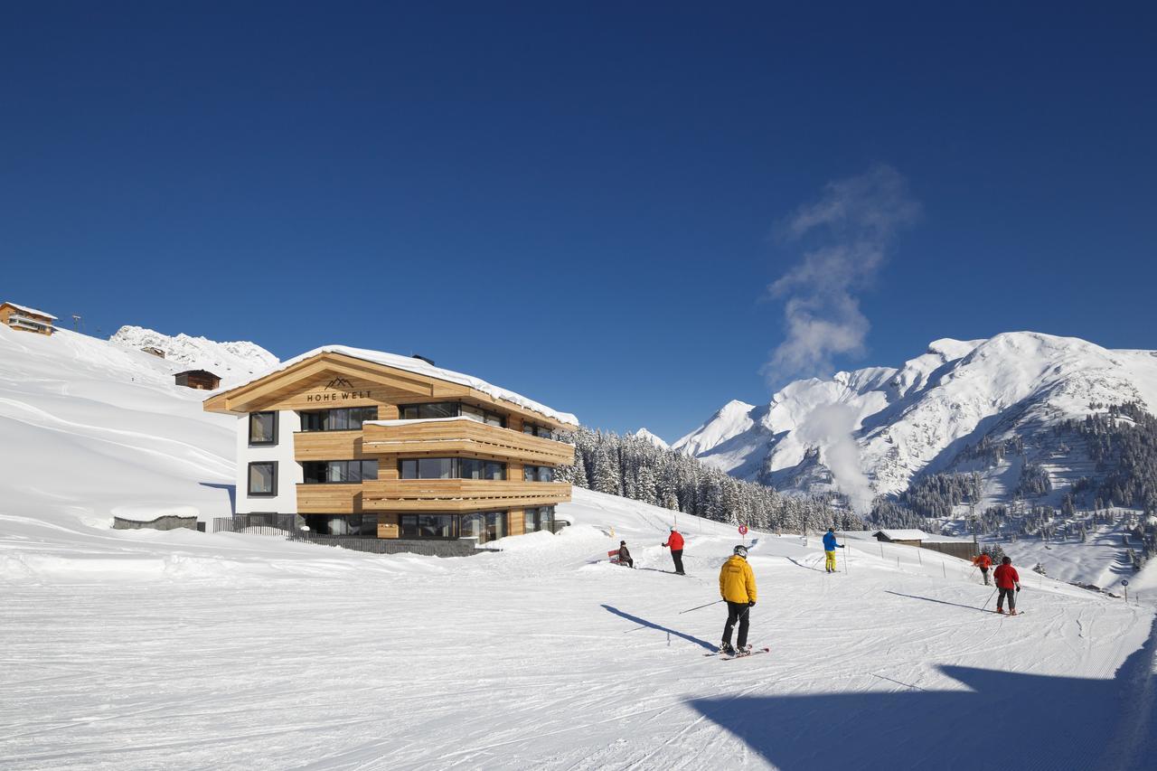Chalet Hohe Welt - Luxury Apartments 莱赫阿尔贝格 外观 照片