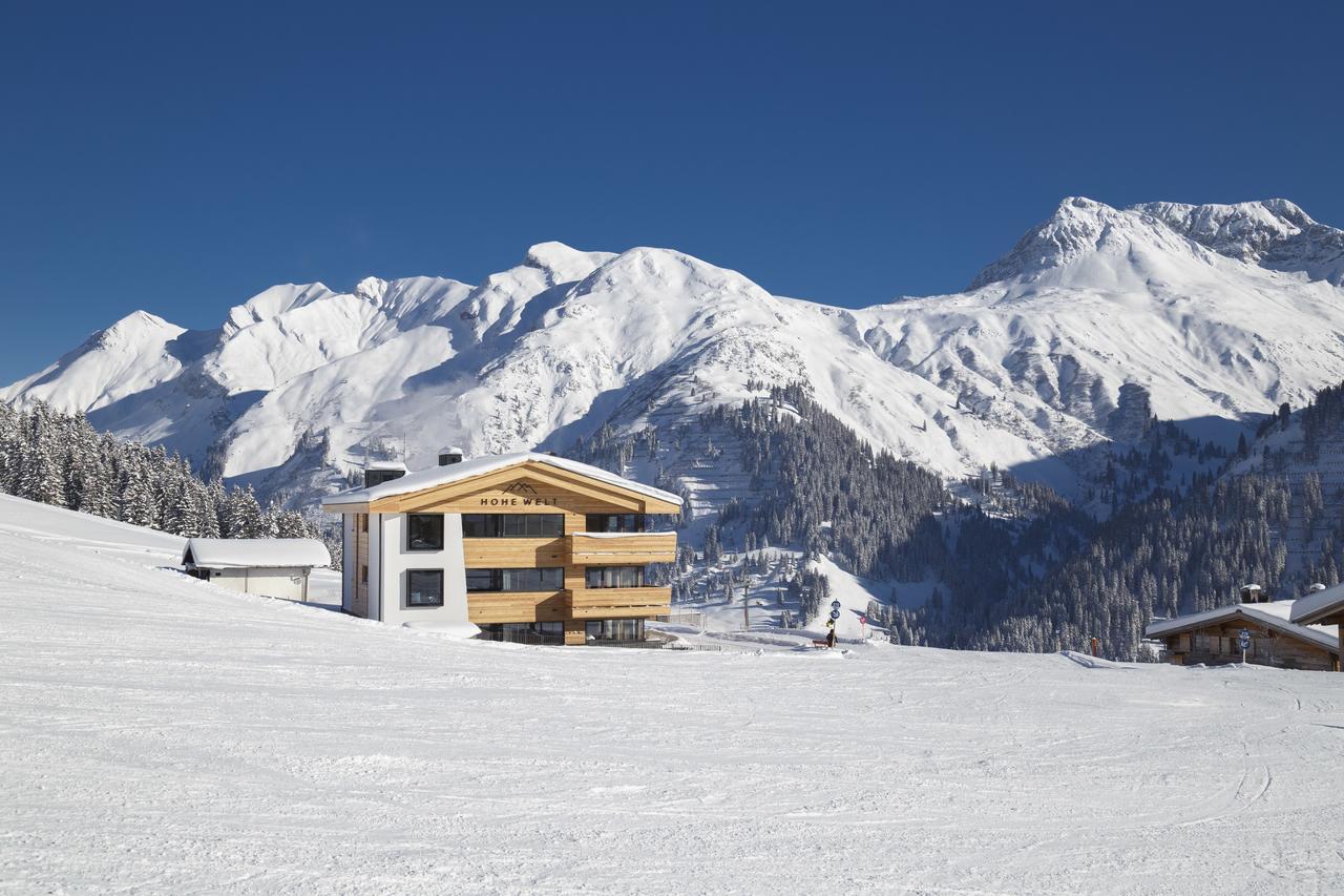 Chalet Hohe Welt - Luxury Apartments 莱赫阿尔贝格 外观 照片