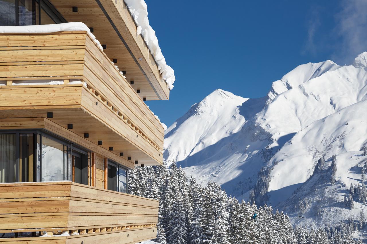 Chalet Hohe Welt - Luxury Apartments 莱赫阿尔贝格 外观 照片
