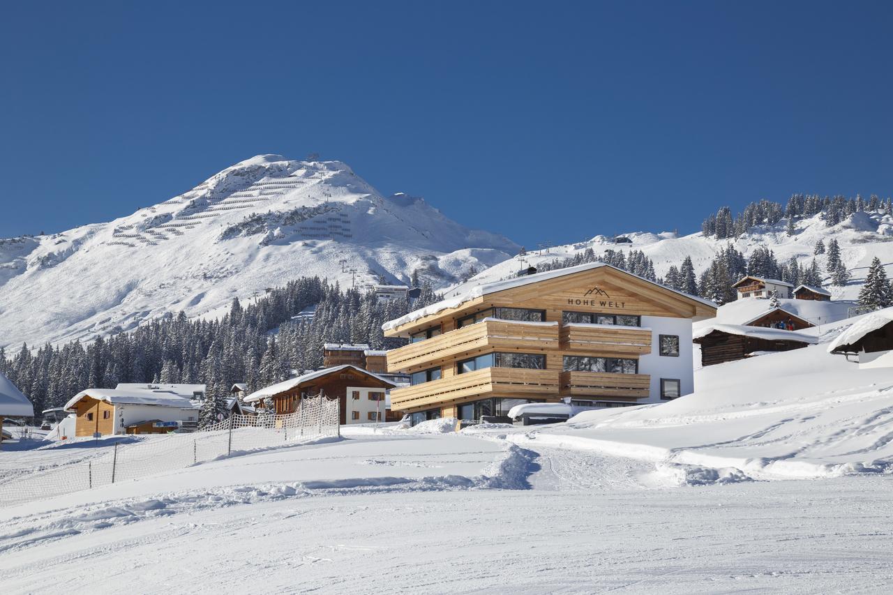 Chalet Hohe Welt - Luxury Apartments 莱赫阿尔贝格 外观 照片