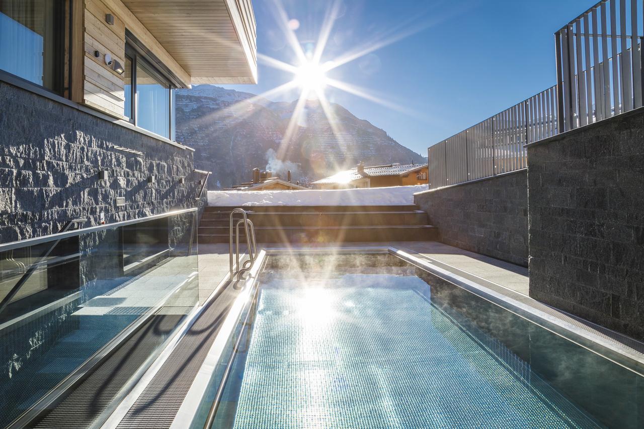 Chalet Hohe Welt - Luxury Apartments 莱赫阿尔贝格 外观 照片
