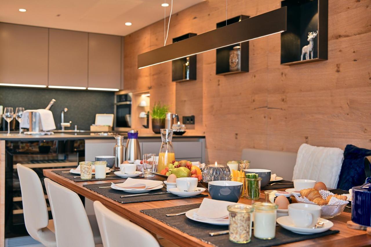 Chalet Hohe Welt - Luxury Apartments 莱赫阿尔贝格 外观 照片