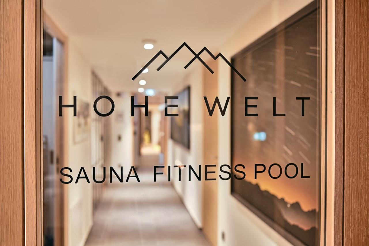 Chalet Hohe Welt - Luxury Apartments 莱赫阿尔贝格 外观 照片